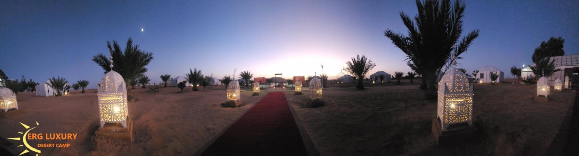ホテル Dounia Luxury Camp メルズーガ エクステリア 写真
